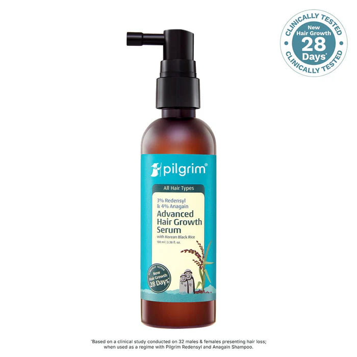 Pilgrim Cosmetics 3% Redensyl + 4% Anagain Hair Growth Serum