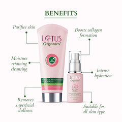 Lotus Organics+ Cosmetics Precious Brightening Overnight Indulgence Regime Combo