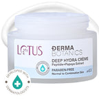 Lotus Cosmetics Derma Botanics Kojic Facewash+Deep Hydra Creme Cream Combo