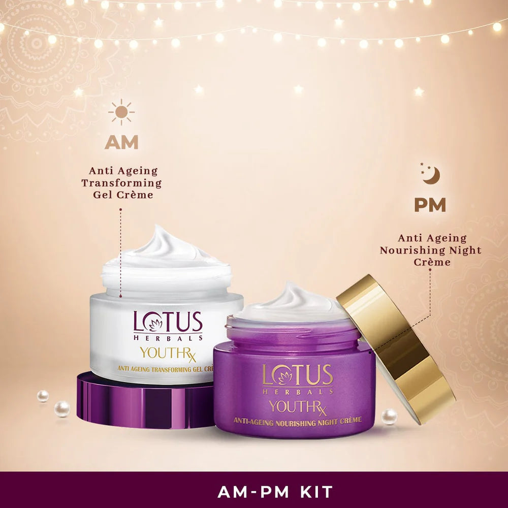 Lotus Herbals Cosmetics YouthRX AM PM Kit