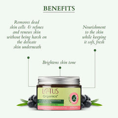Lotus Organics+ Cosmetics Holistic Regenerating Exfoliator 100g