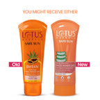 Lotus Herbals Cosmetics Safe Sun DeTAN Facewash Gel 100g