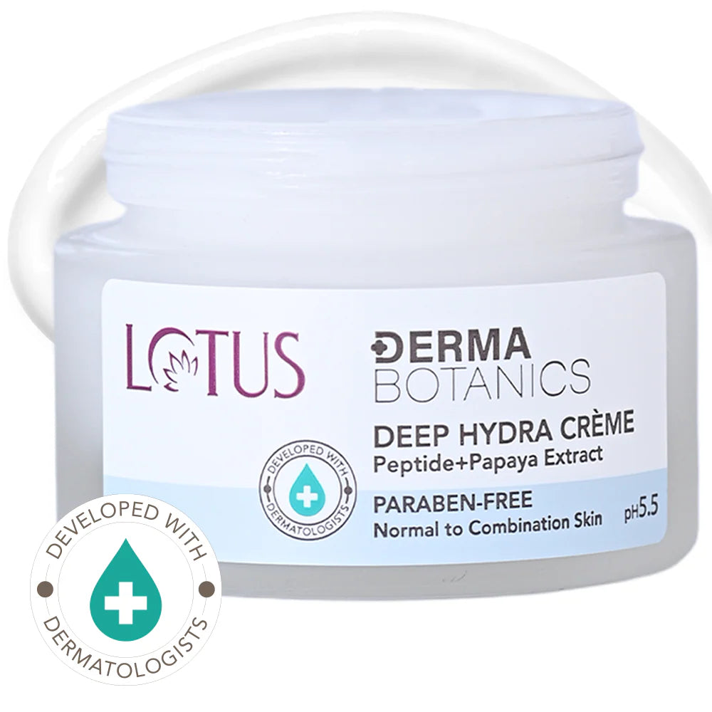 Lotus Cosmetics Derma Botanics Deep Hydra Crème Cream 50g