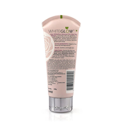 Lotus Herbals Cosmetics WhiteGlow Advanced Pink Glow Face Masque Cream 100g