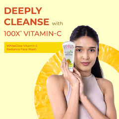 Lotus Herbals Cosmetics WhiteGlow Vitamin C Radiance Facewash 100g