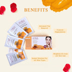 Lotus Herbals Cosmetics Radiance Boost Ubtan Gold Facial Kit