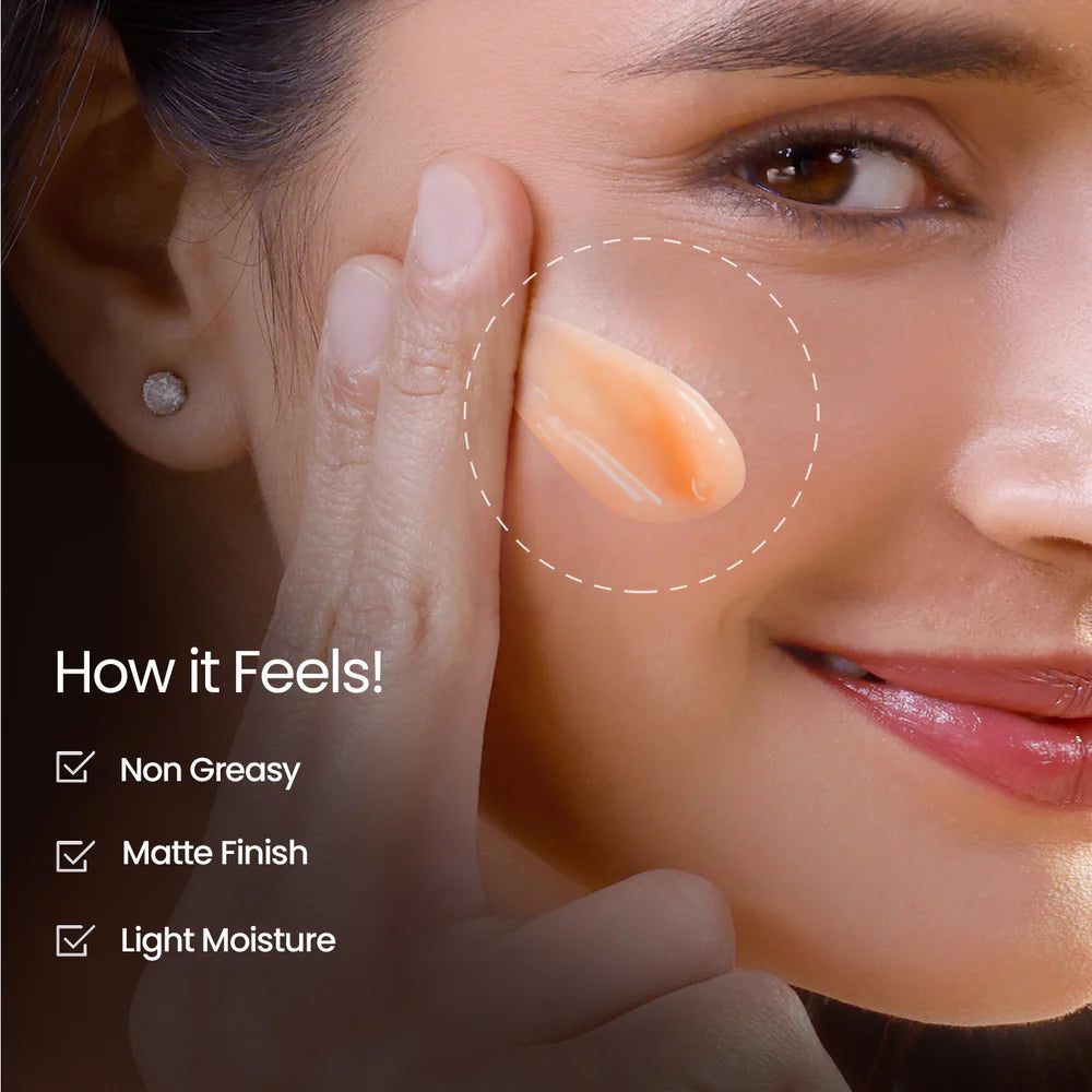 Lotus Herbals Cosmetics Safe Sun Vitamin C Matte GEL Daily Sunscreen SPF 50