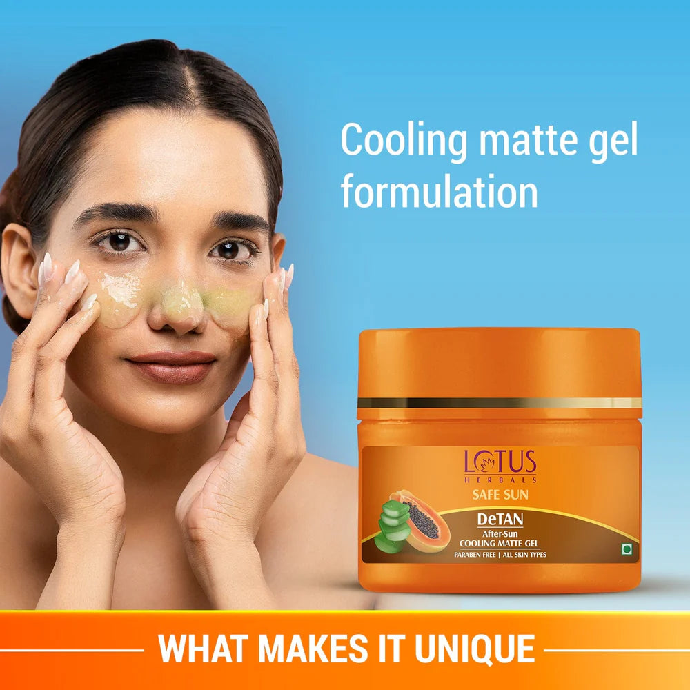 Lotus Herbals Cosmetics Safe Sun Suncare Trio for Oily Skin Combo