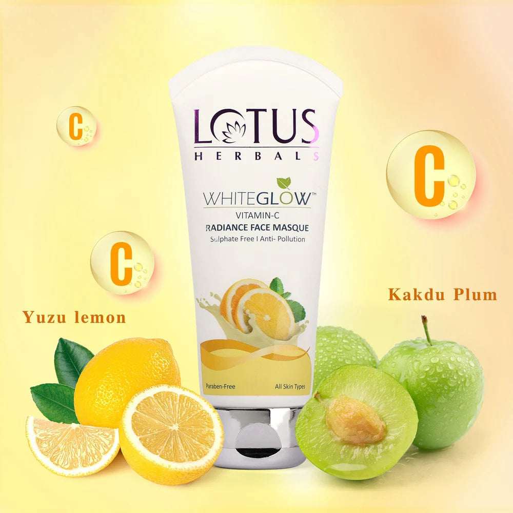 Lotus Herbals Cosmetics WhiteGlow Vitamin C Radiance Masque 100g