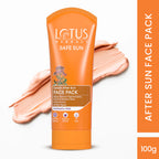 Lotus Herbals Cosmetics Safe Sun DeTAN After Sun Face Pack 100g