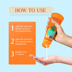 Lotus Herbals Cosmetics Safe Sun Silk Touch Mattifying UV Crème Cream SPF-50 75g