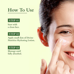 Lotus Organics+ Cosmetics Divine Nutritive Hydrating Lotion SPF-20 50