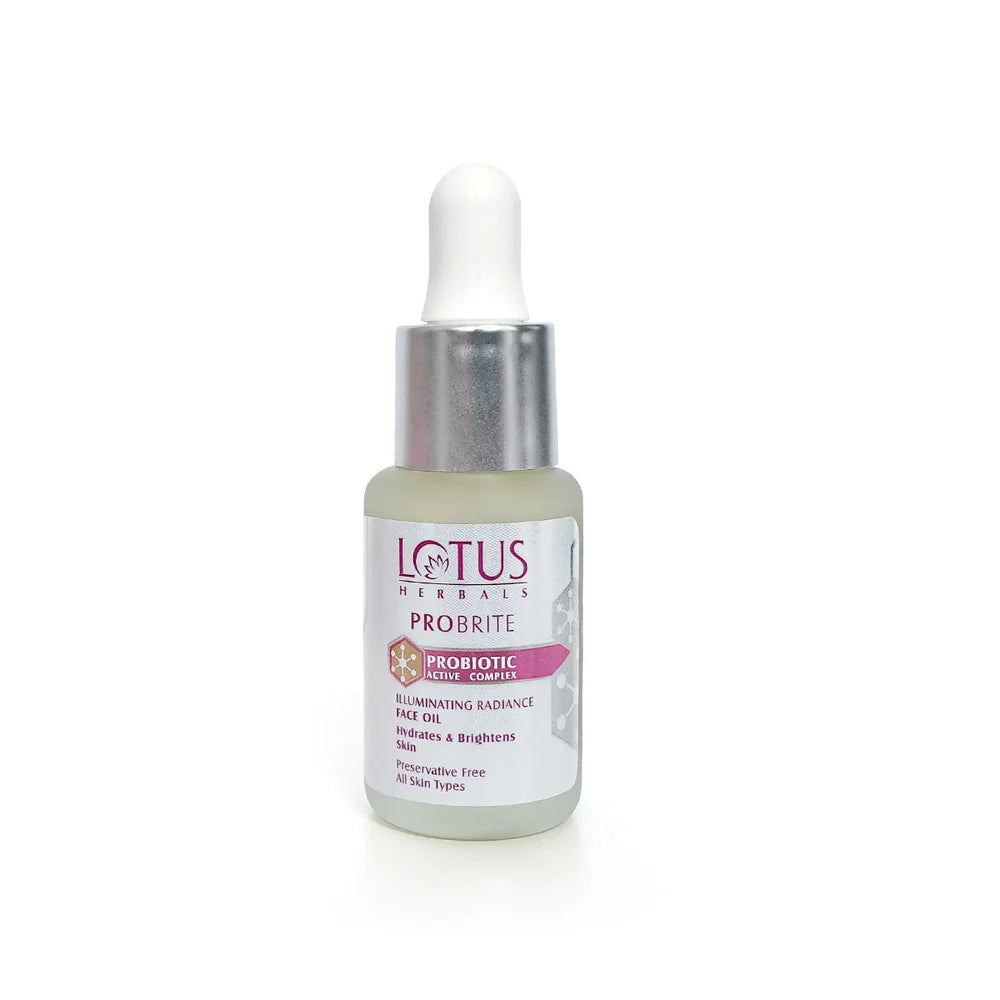 Lotus Herbals Cosmetics Probrite Illuminating Radiance Face Oil 15ml