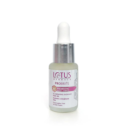Lotus Herbals Cosmetics Probrite Illuminating Radiance Face Oil 15ml