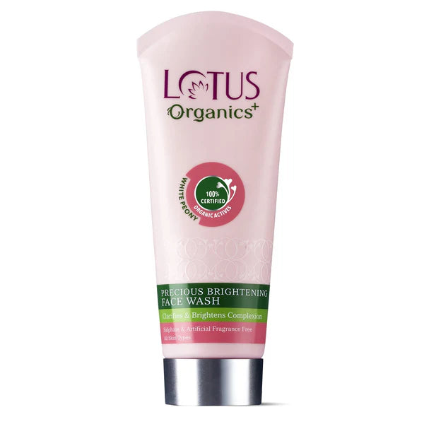 Lotus Organics+ Cosmetics Lotus Precious Brightening Face Wash 100g
