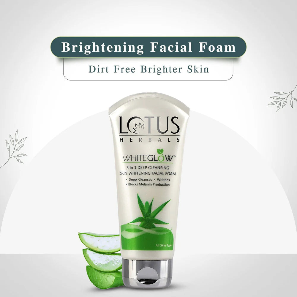 Lotus Herbals Cosmetics WhiteGlow Brightening Ritual Combo