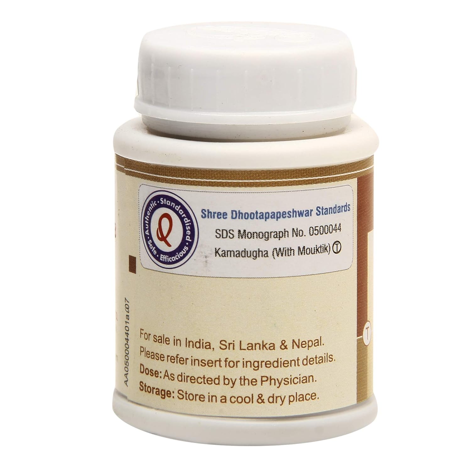 Dhootapapeshwar Ayurvedic Kamadudha Mouktik Vati Tablet & Plain Vati Tablet