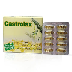 Asoj Soft Ayurvedisches Castrolax Rizinusöl Soft-Gel 60 Kapseln