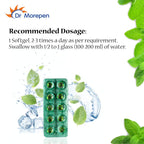 Dr Morepen Ayurvedic Pudina 10 Gels Capsules