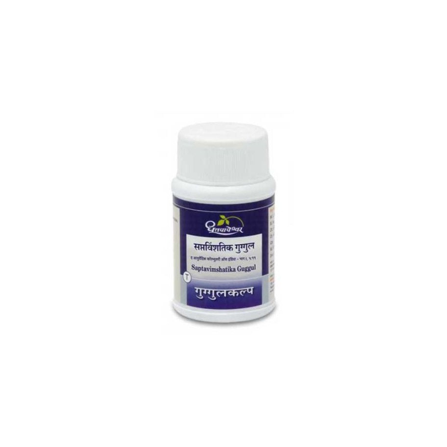 Dhootapapeshwar Ayurvedic Saptavimshatika Guggul Tablets