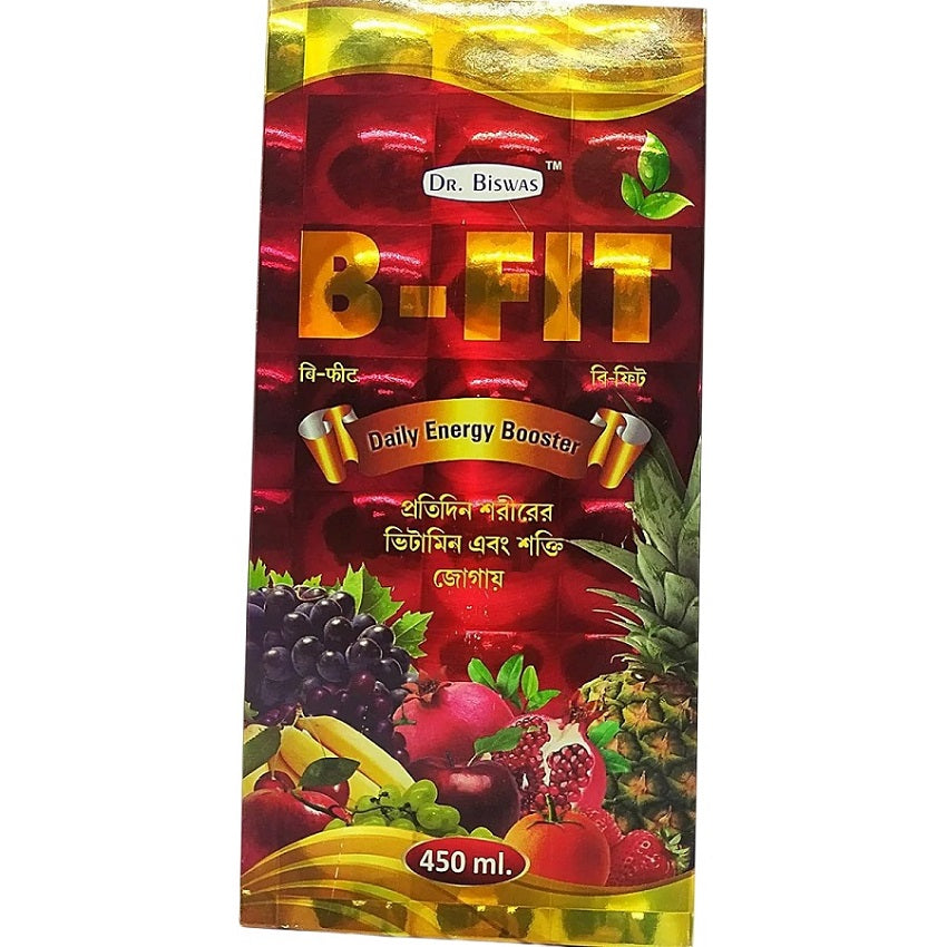 Dr Biswas Ayurvedic B-Fit Tonic Energy Management Liquid 450ml