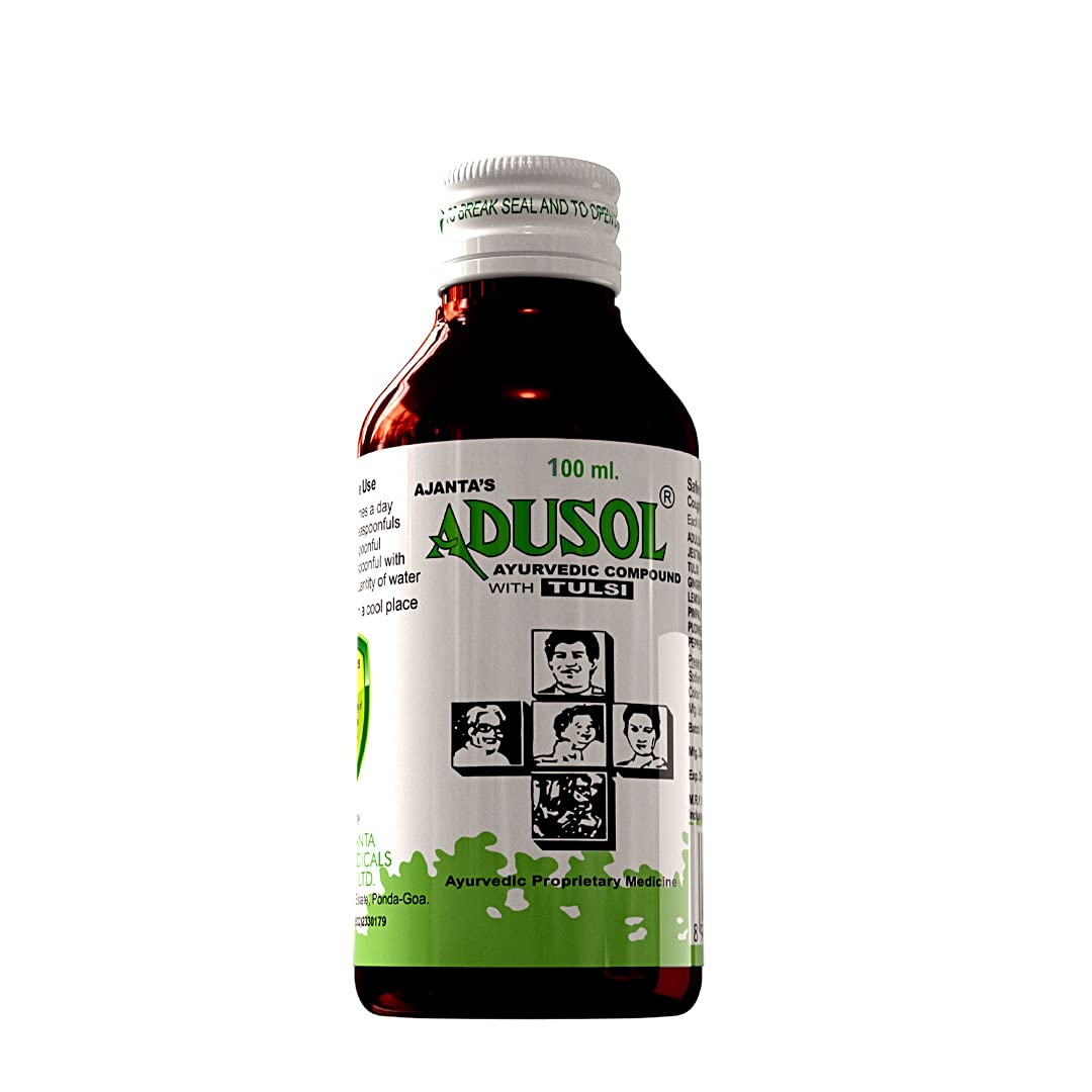 Ajanta's Adusol Ayurvedic Adusol Cough Syrup
