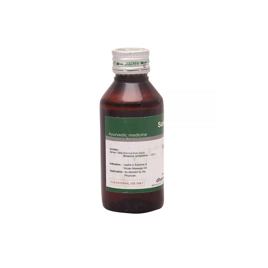 Dhanvantari Ayurvedic Sarsav Taila Oil