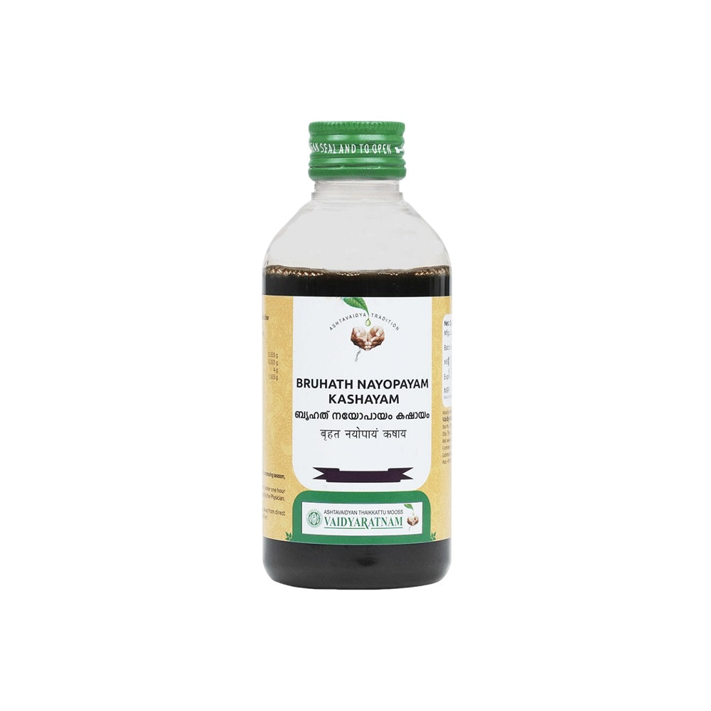 Vaidyaratnam Ayurvedic Bruhath Nayopayam Kashayam Liquid 200Ml