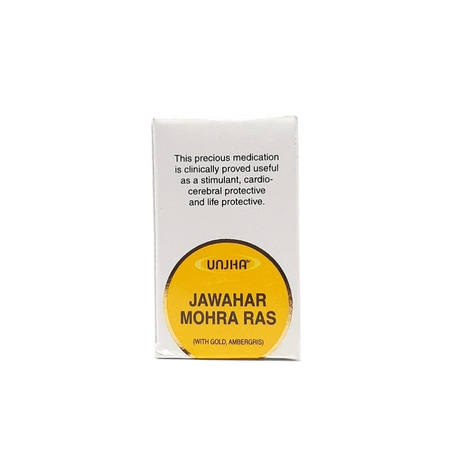 Unjha Ayurvedic Jawahar Mohra Rasa With Gold (SMY) Tablets