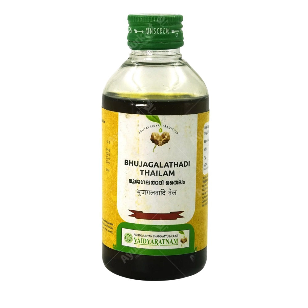 Vaidyaratnam Ayurvedic Bhujagalathadi Kera Thailam Oil