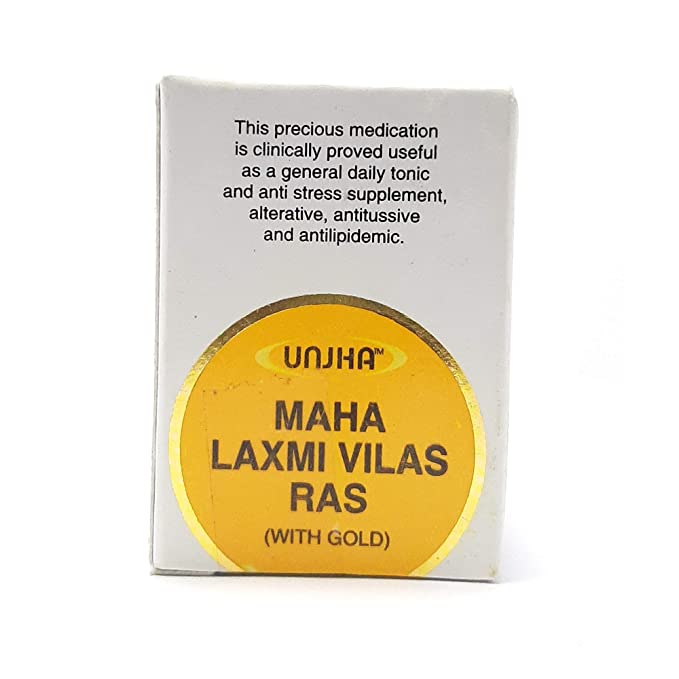 Unjha Ayurvedic Maha Laxmi Vilas Ras Tablets
