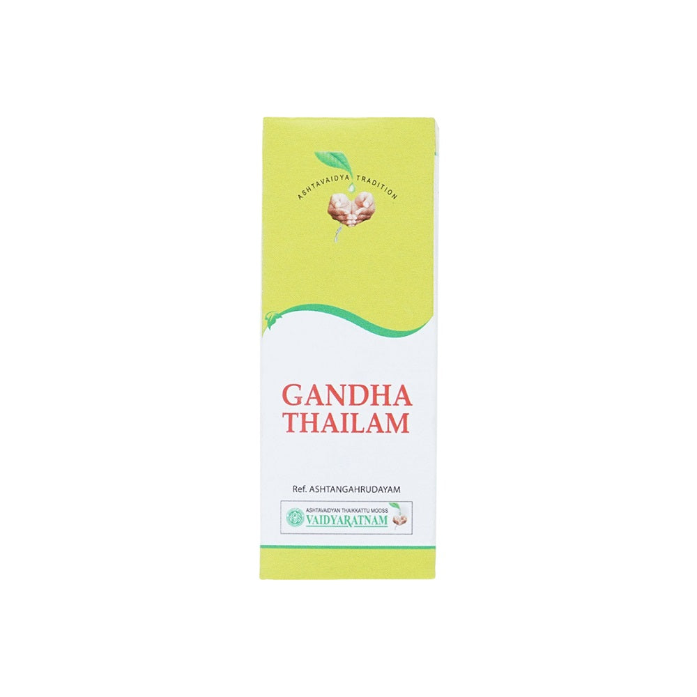 Vaidyaratnam Ayurvedic Gandha Thailam Oil 10Ml