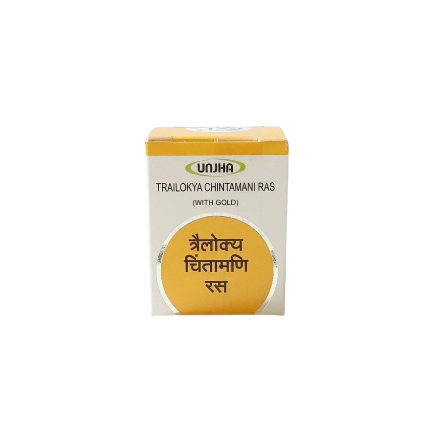Unjha Ayurvedic Trilokya Chintamani Ras Tablets
