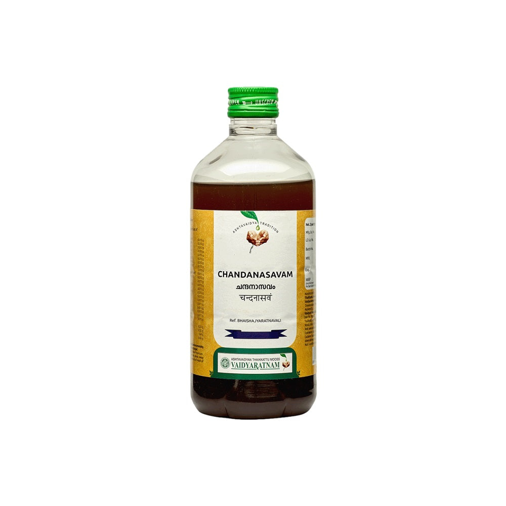 Vaidyaratnam Ayurvedic Chandanasavam Liquid 450ml