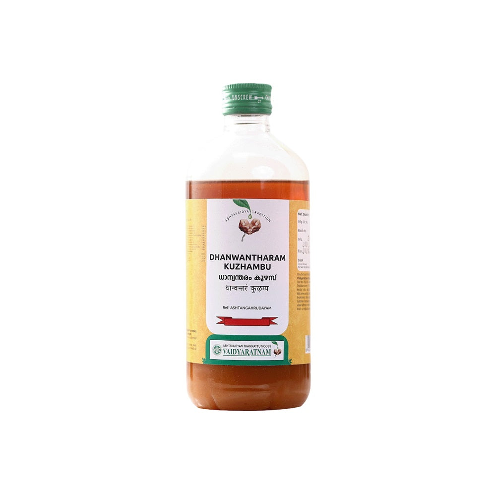 Vaidyaratnam Ayurvedic Dhanwantharam Kuzhampu Oil