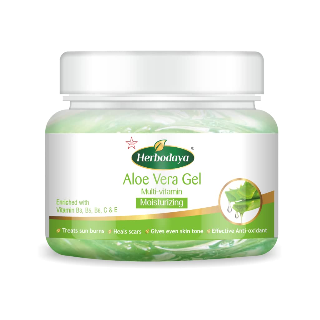 Skm Ayurveda Herbodaya Aloe Vera Gel Multi Vitamin For Moisturizing 100gm