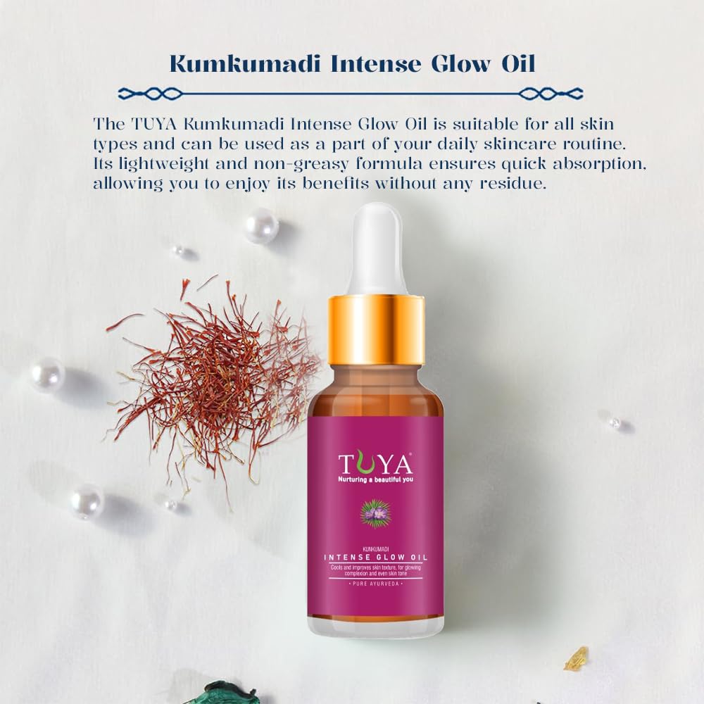 Tuya Cosmetics Kunkumadi Intense Glow Oil 30ml