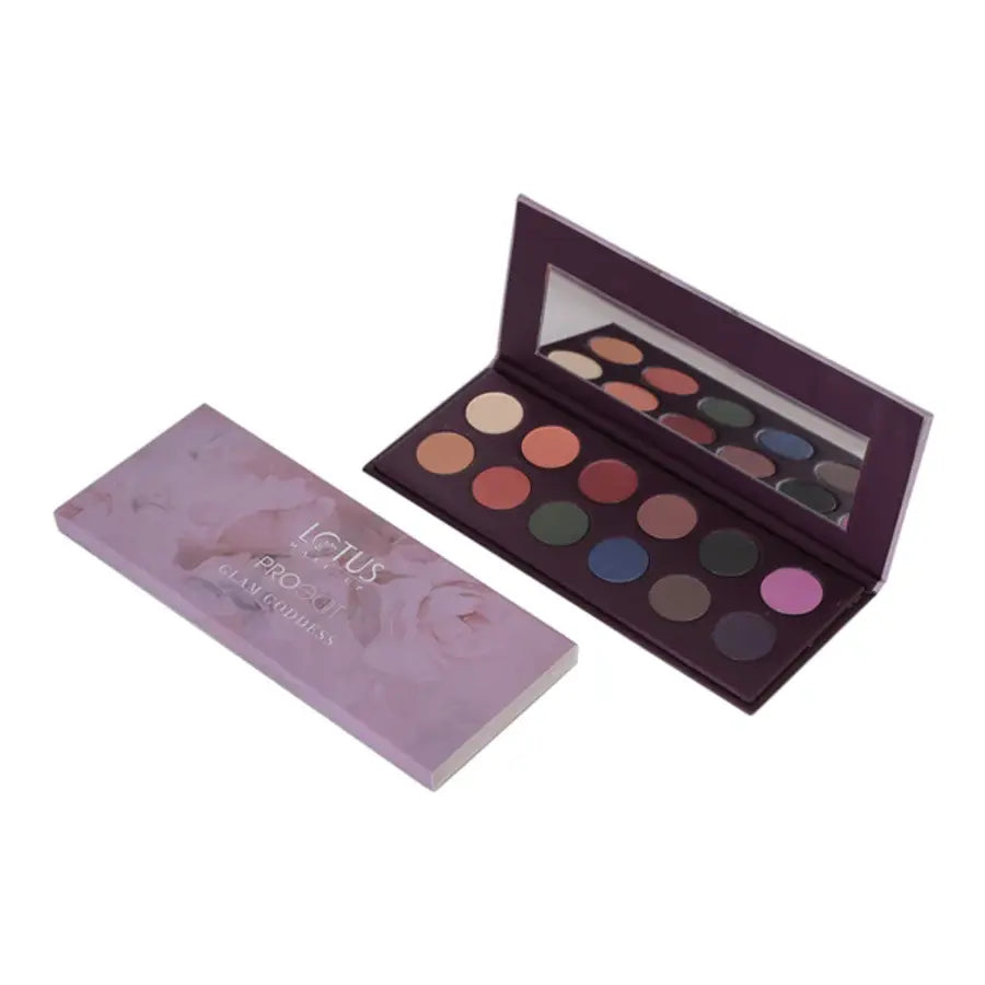 Lotus Make Up Cosmetics Proedit Eye Primer Infused Eyeshadow Palette Glam Goddess