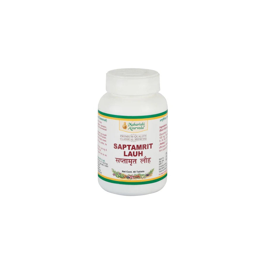 Maharishi Ayurveda Saptamrit Lauh 40 Tablets