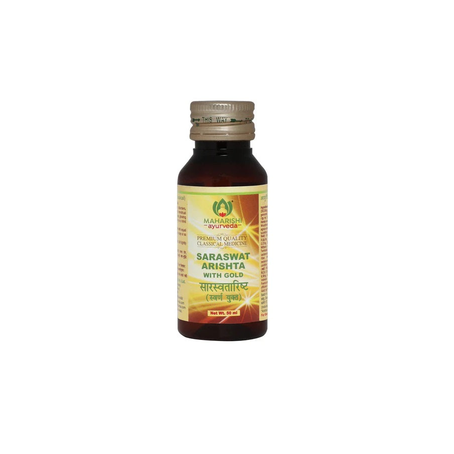 Maharishi Ayurveda Saraswatarishta (With Gold) Brain Tonic Liquid 50ml