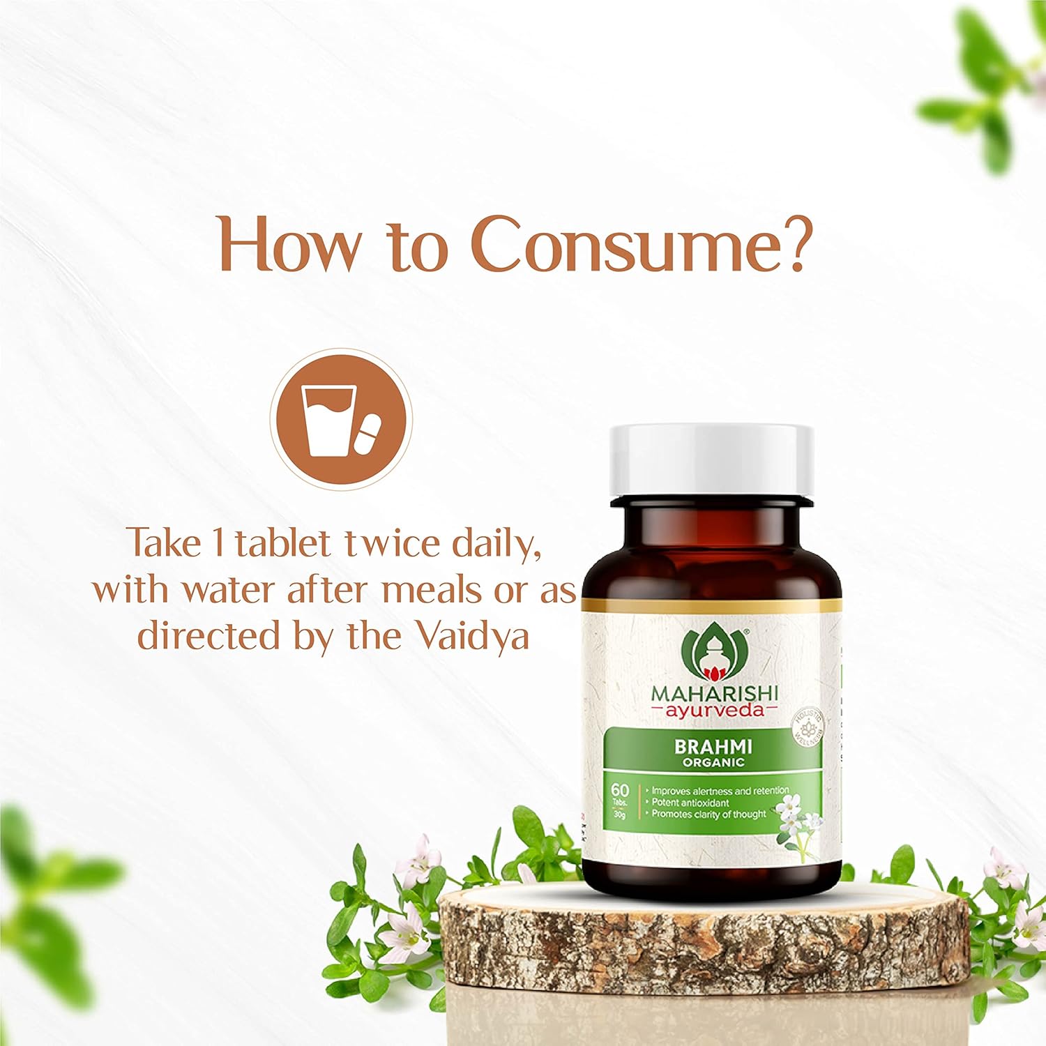 Maharishi Ayurveda Brahmi 60 Tablets