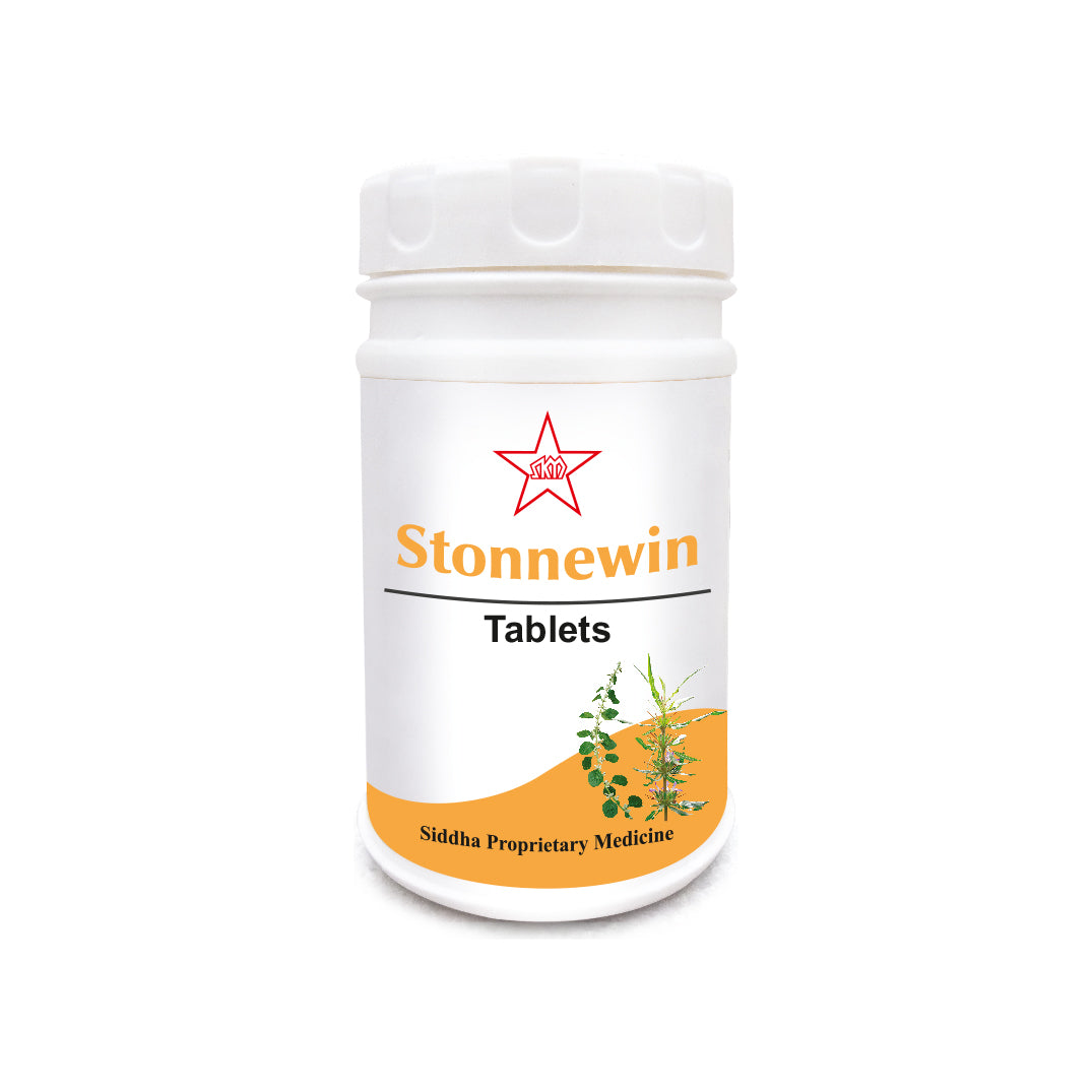 Skm Siddha Ayurveda Stonnewin 500mg 10 X 10 Strips Tablets