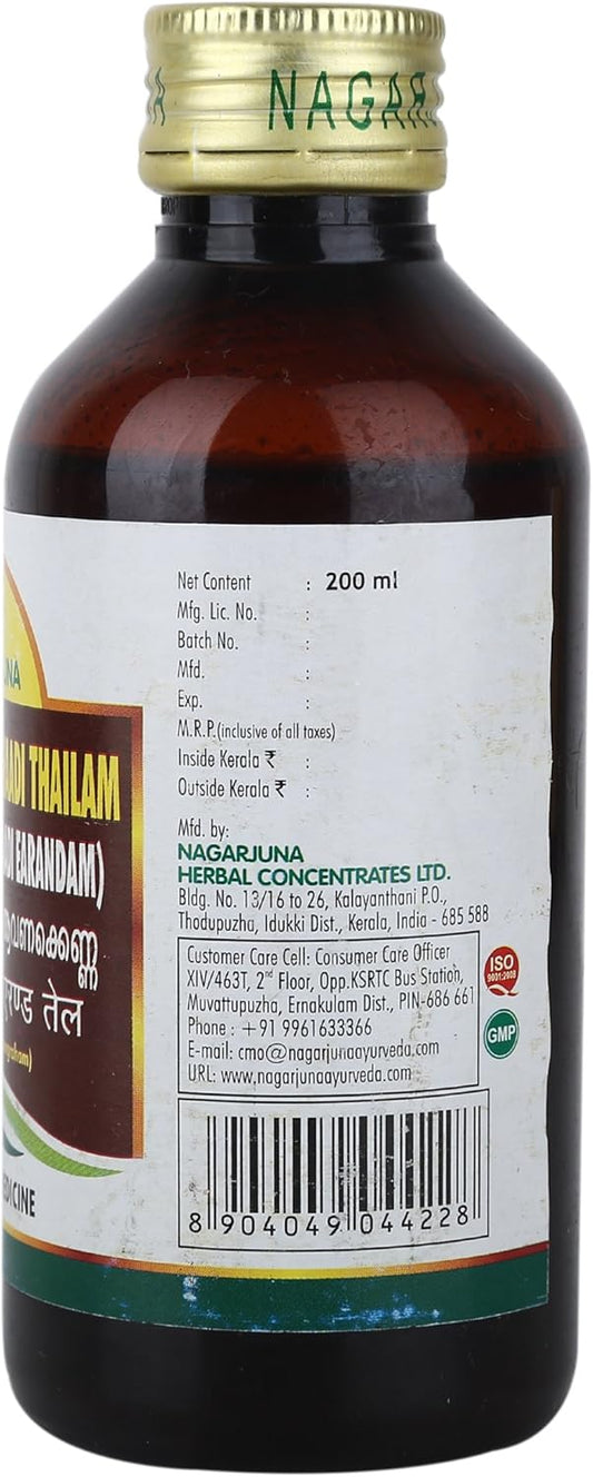 Nagarjuna Ayurvedic Gandharvvahasthaadi Thailam Oil