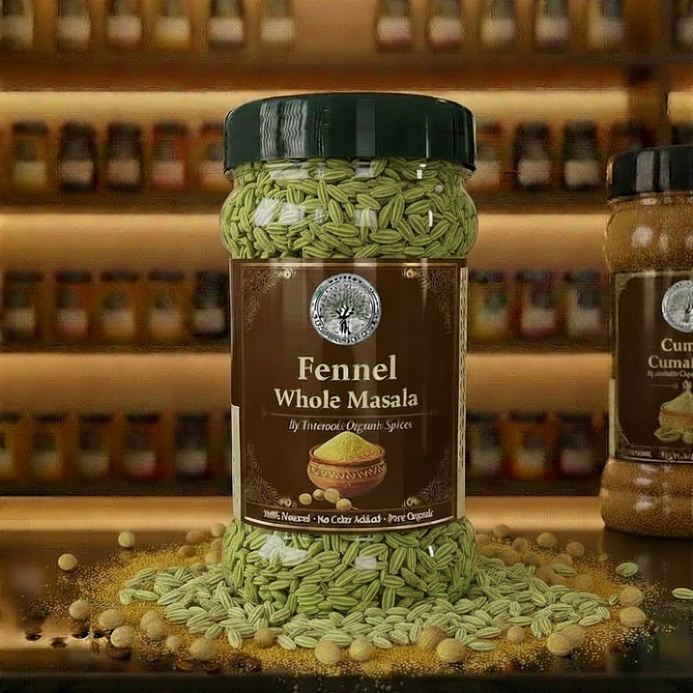 Trueroots Organic Fennel Whole Masala 100g & 200g