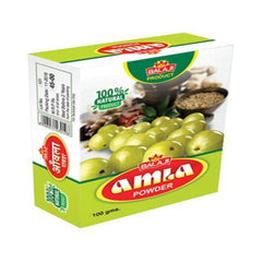 Balaji Ayurvedic Sansthan Ayurvedic Amla порошок для волос, 100% натуральный продукт для ухода за волосами, 100 г