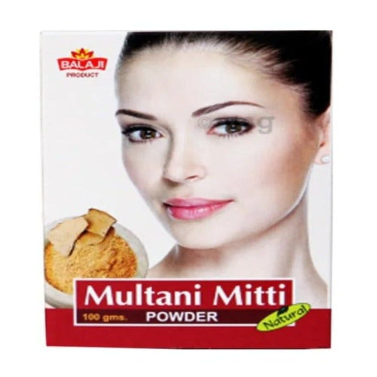 Balaji Sansthan Аюрведический порошок для ухода за кожей Multani Mitti 100 г