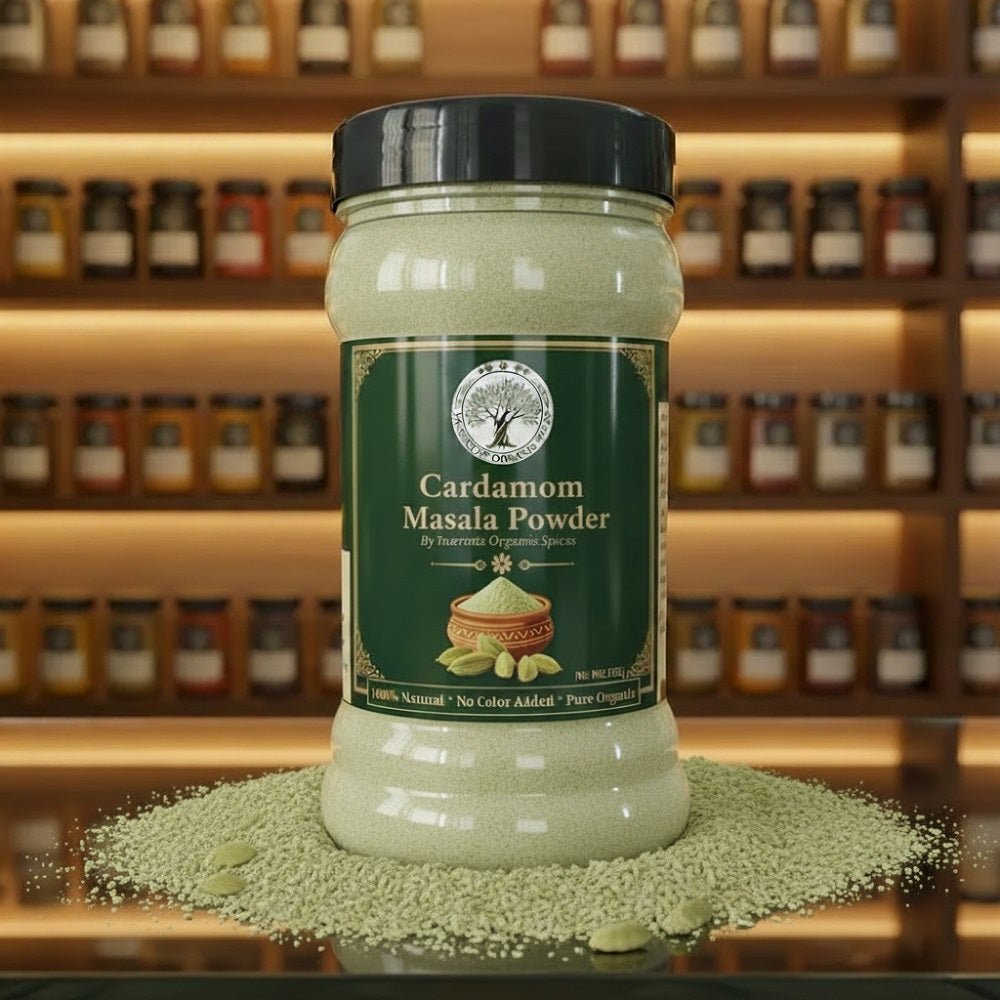 Trueroots Organic Spices 100% Pure Natural Cardamom (Elaichi) Masala Powder - Trueroots Organic spices