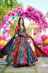 Bollywood Indian Pakistani Ethnic Party Wear Women Soft Pure Muslin Cotton Suit Set Dress