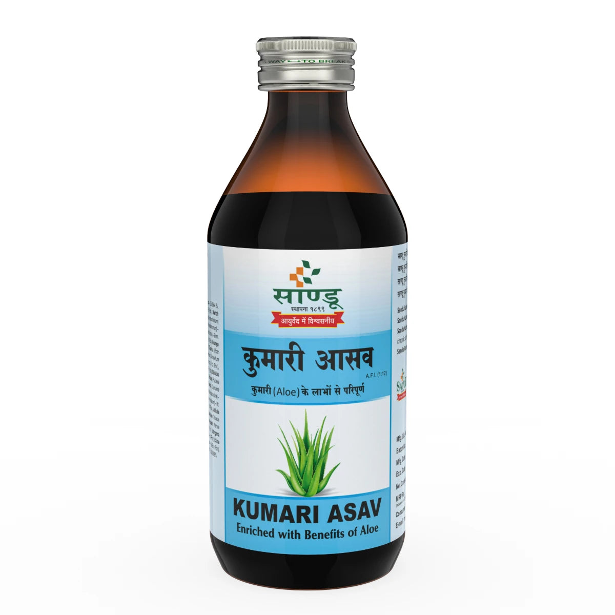 Sandu Ayurvedic Kumari Asav No.1 Liquid