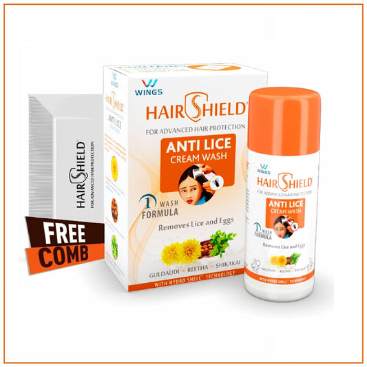 Wings Hair Shield Anti Lice Cream Wash 30ml